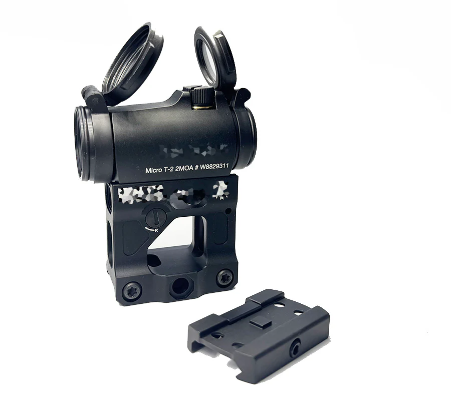 HW Micro T2 W/ Fast High MountRed Dot (Perfect Edition, BK) - Image 3
