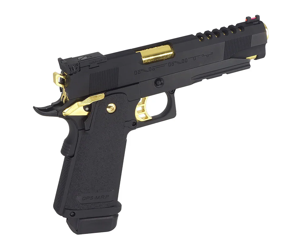 E&C Infinity Hi-Capa 5.1 GBB Pistol (Gold - Image 2