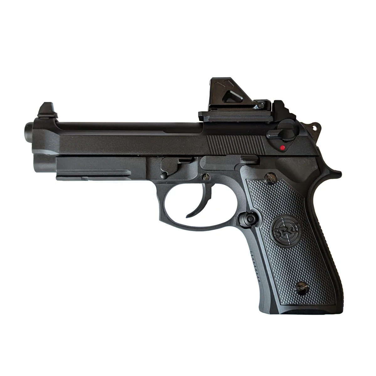 KMS Micro Red Dot Pistol Optic with Universal Glock Mount - Image 2