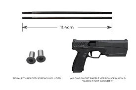 Krytac SilencerCo Maxim 9 CBB Fixing bolts (Short) with screws