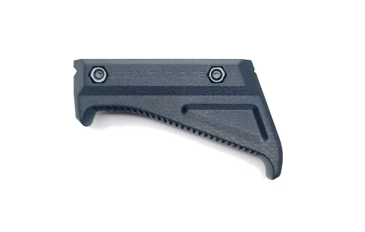 STEALTHRIDGE    Picatinny Angled Foregrip - TAN AND BLACK - Image 3