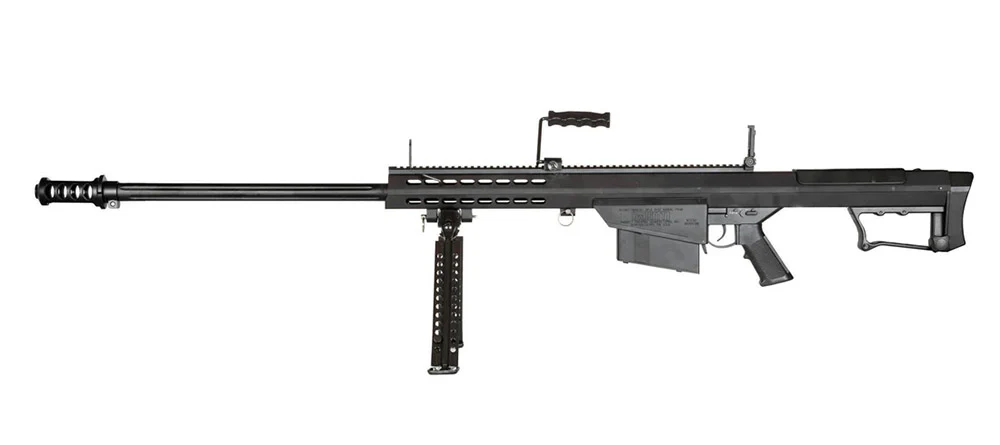 Snow Wolf Barrett M82 sniper rifle with bipod