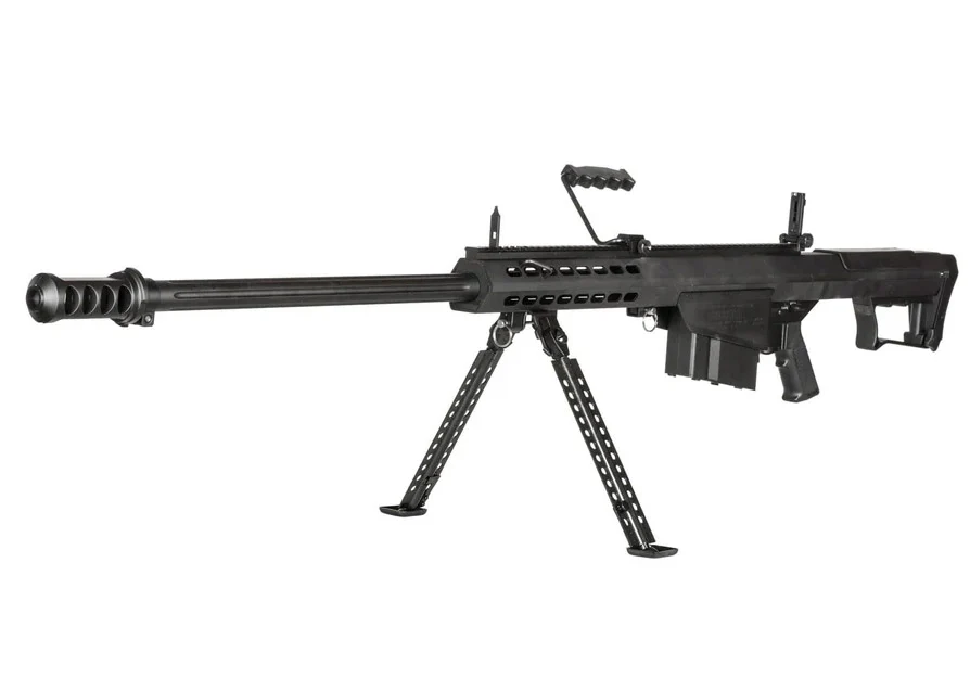 Snow Wolf Barrett M82 sniper rifle with bipod - Image 2