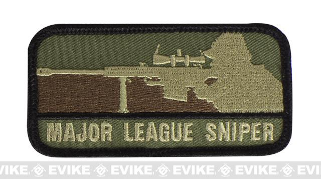 Mil-Spec Monkey "Major League Sniper" Hook and Loop Patch (Color: Forest)