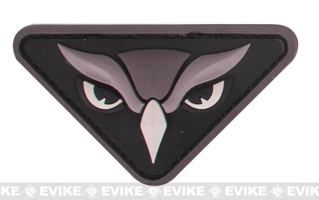 Mil-Spec Monkey "Owl Head" PVC Morale Patch (Color: SWAT)