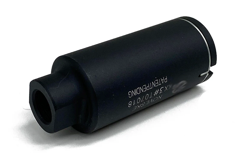 NVK Style KX3 Flash Hider (BK, CCW-14mm) - Image 2