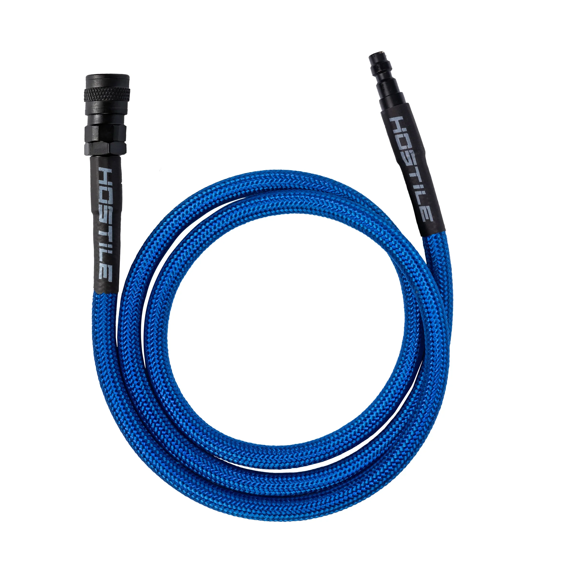 HK ARMY Hostile Flex Line 42" Hose -  7 colour ways   blk - red - purple - gold - blue - grey - olive - Image 2