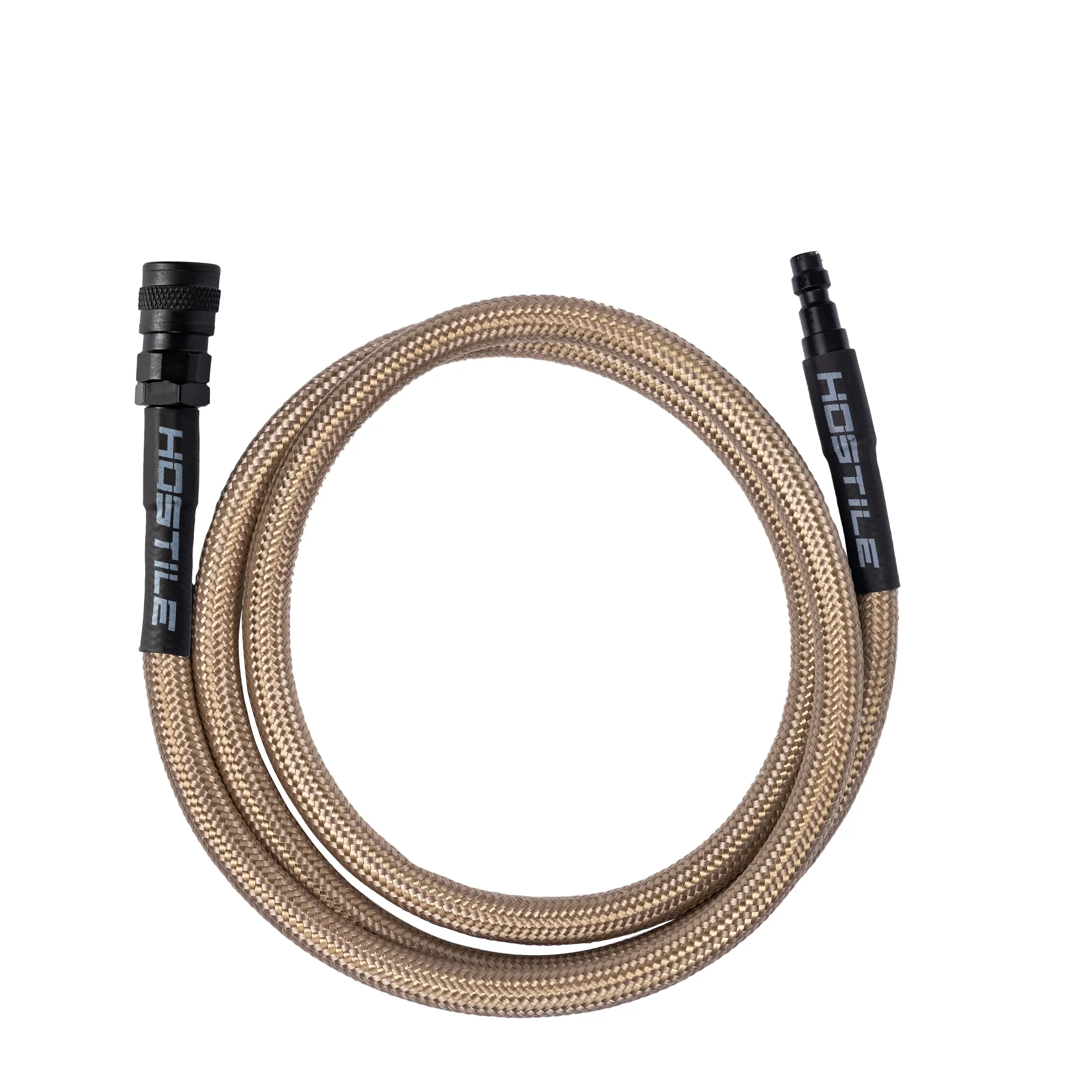HK ARMY Hostile Flex Line 42" Hose -  7 colour ways   blk - red - purple - gold - blue - grey - olive - Image 3