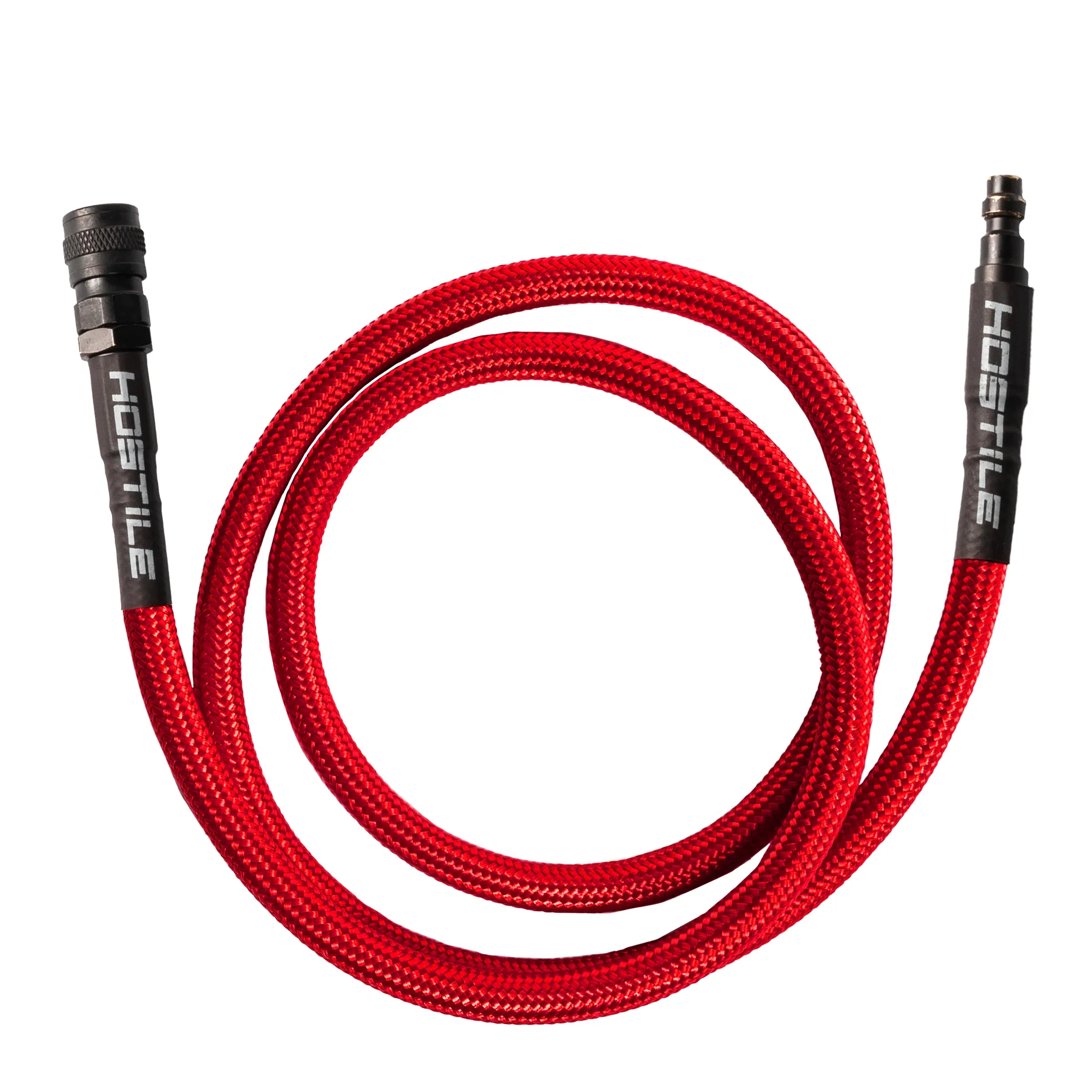 HK ARMY Hostile Flex Line 42" Hose -  7 colour ways   blk - red - purple - gold - blue - grey - olive - Image 7