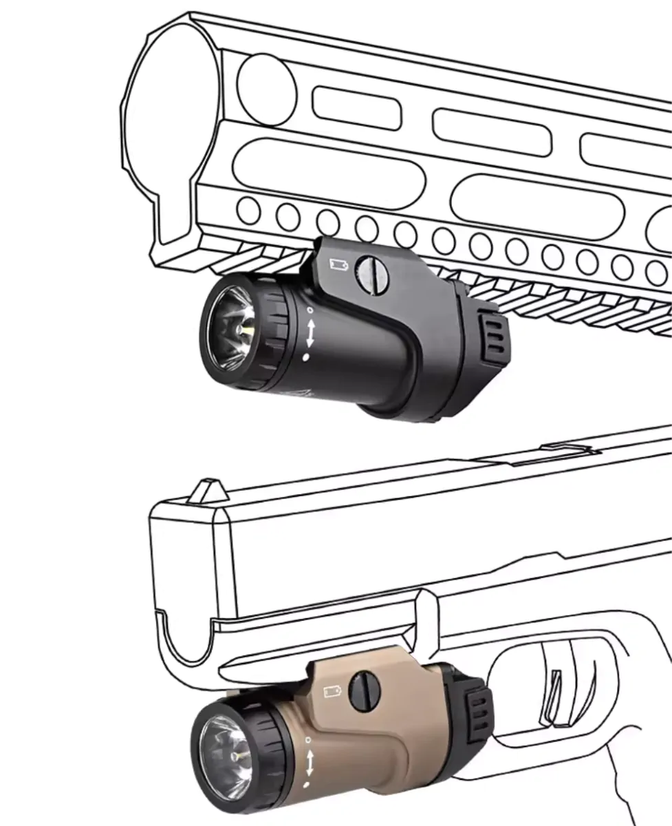 Rham Foxtrot light Pistol Flashlight     TAN - Image 3
