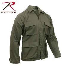 Rothco Poly/Cotton Twill Solid BDU Shirts Size XL