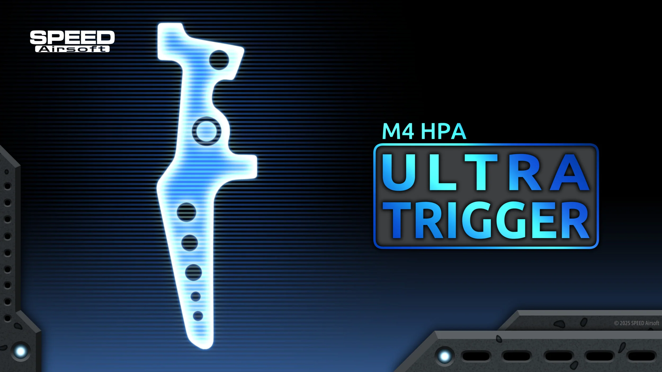 Speed Airsoft HPA M4 Ultra Blade Trigger