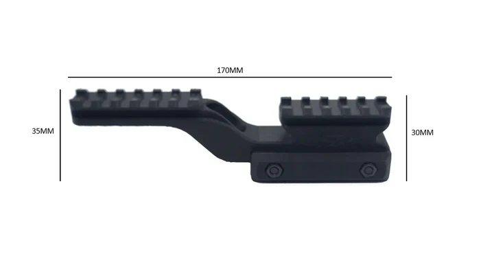 STEALTHRIDGE Cobra 30 Dual-Platform Picatinny Riser Mount - Image 2