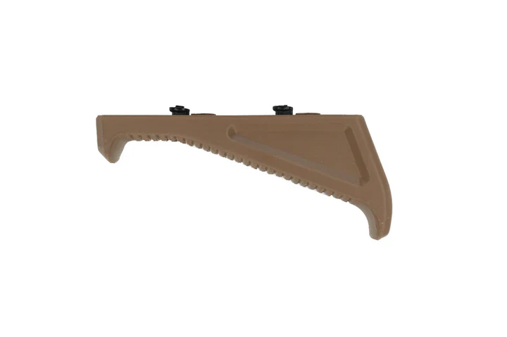 STEALTHRIDGE KeyMod-Compatible Angled Foregrip- TAN AND BLACK - Image 2