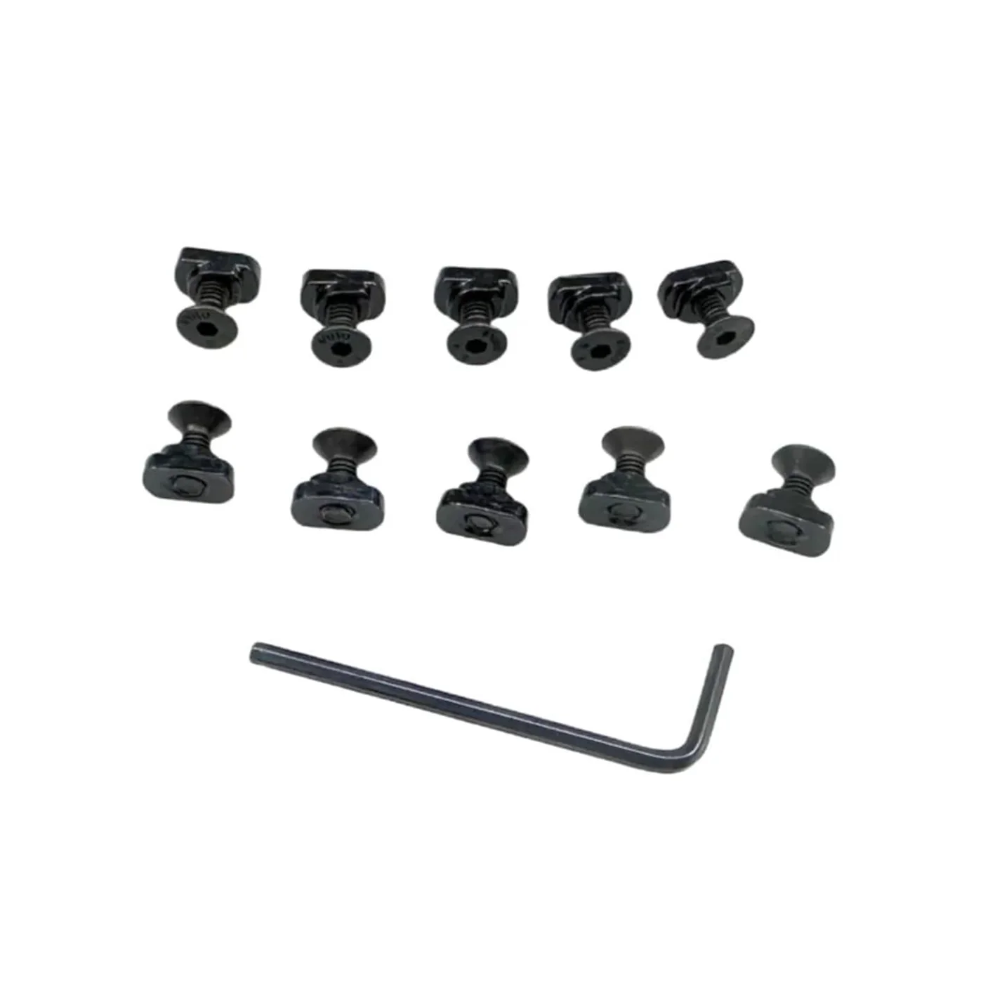 STEALTHRIDGE M‑LOK Screw & T‑Nut Set (10 pcs) with Wrench