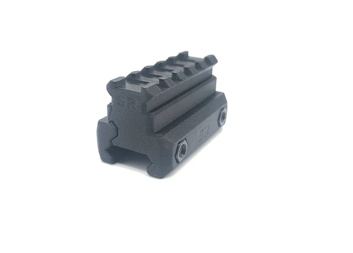 STEALTHRIDGE  Picatinny Riser Mount – 1" Height, 5 Slots