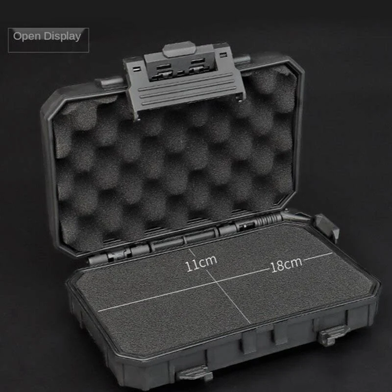 Tactical MOLLE Safe Case For Phone & accessories (BK) - Image 3