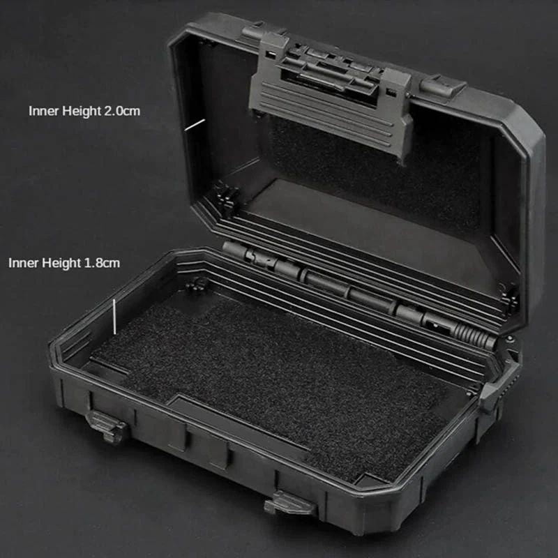 Tactical MOLLE Safe Case For Phone & accessories (BK) - Image 4