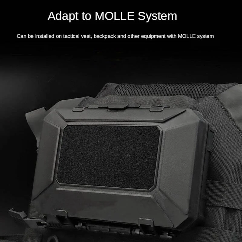 Tactical MOLLE Safe Case For Phone & accessories (BK) - Image 5