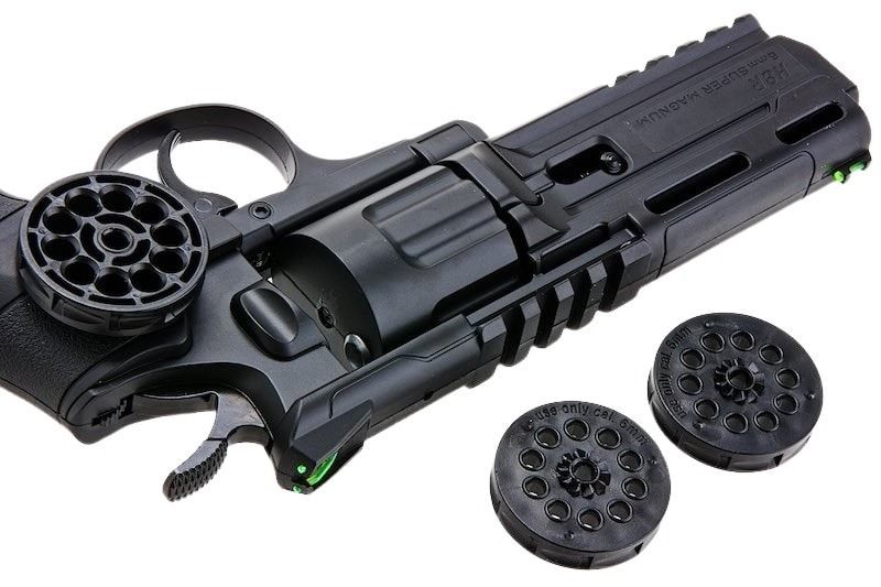 Umarex H8R CO2 6mm Airsoft Revolver (3 Disk Magazines Ver.) - Image 5