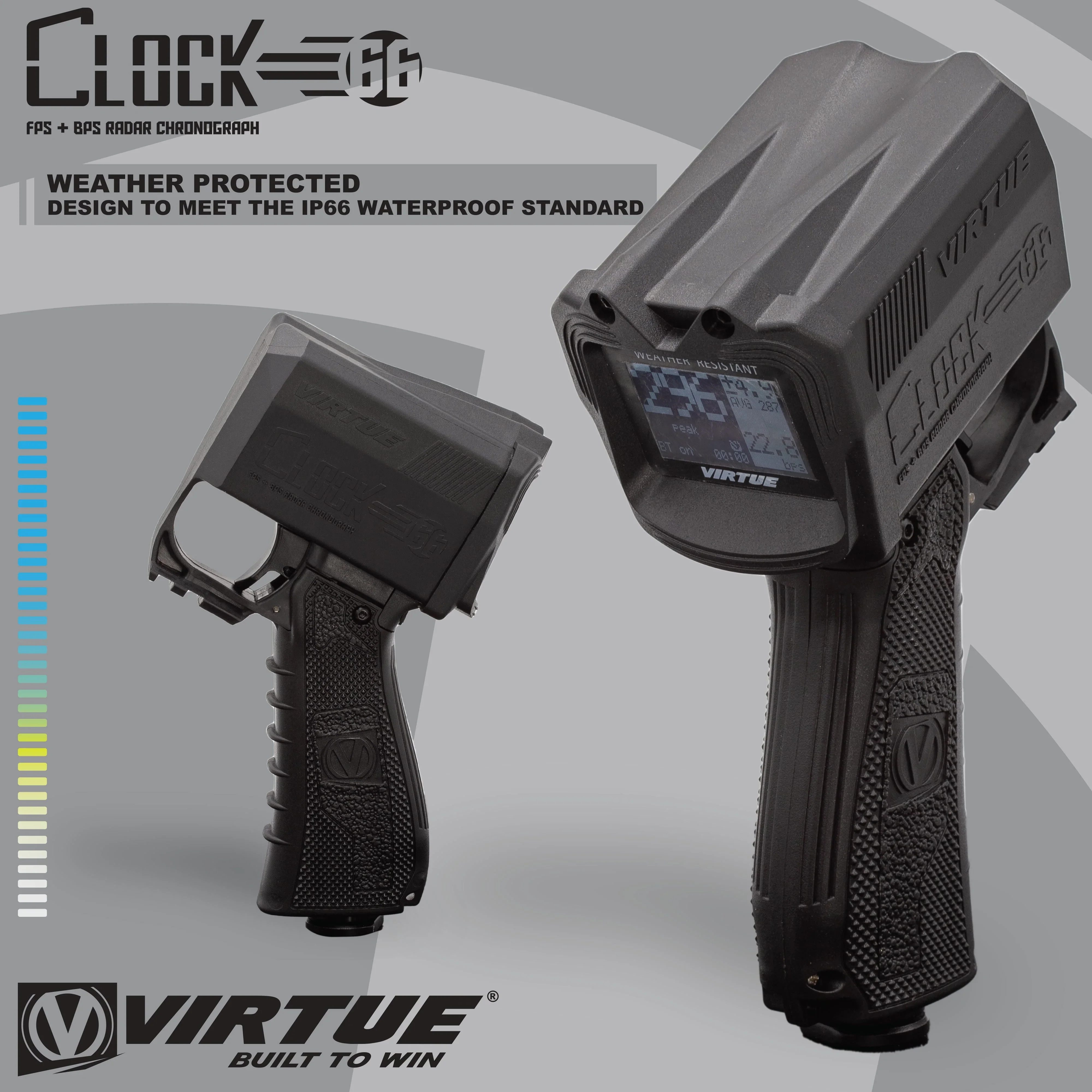 Virtue Clock 66 - FPS & BPS Chronograph - Image 3