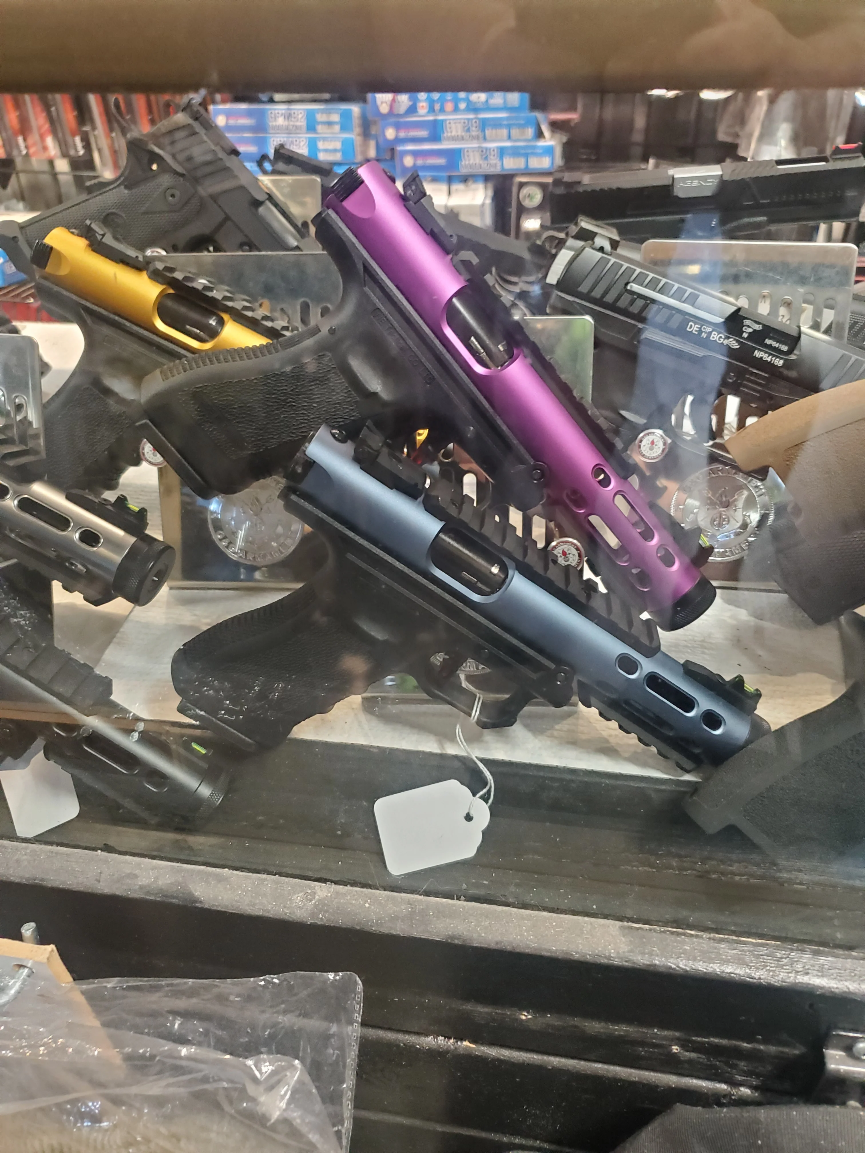 We-Tech  WE Galaxy G Series GBB Pistol             Black/Purple/Gold/Blue/Silver - Image 6