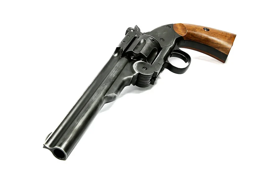 WinGun Break Top Major 3 1877 CO2 Powered Airsoft Revolver (Antique Black) - Image 3